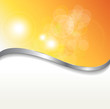 Abstract background orange sunny