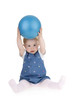 Infant with ball