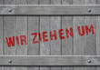 Wir ziehen um