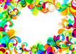 EPS10. A4 format. Fully editable background.