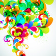 EPS10. Colorful background with space for your message