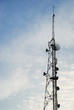 Radio Antenna during sunset