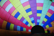 Hot-air balloon fabric texture
