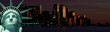 new york cityscape, tourism concept photograph