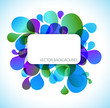 Abstract blue and green background Abstract blue and green background