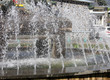 jets d'eaux fontaine publique Cilaos, île de la Réunion jets d'eaux fontaine publique Cilaos, île de la Réunion