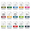 File extension icons