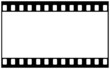 Blank film frame for wide image