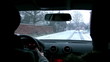 Driving on the snow