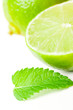 lime with mint
