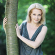 Frau in der Natur