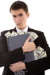 web-criminal stoles money