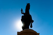 Statue of king Felipe III, in Plaza Mayor, Madrid. Spain. Statue of king Felipe III, in Plaza Mayor, Madrid. Spain.