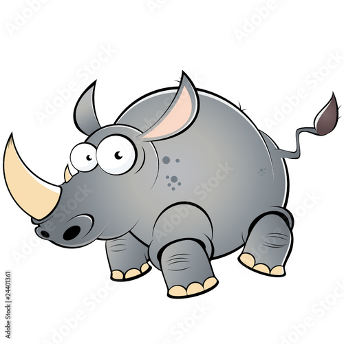 nashorn cartoon lustig tier maskottchen nashorn cartoon lustig tier maskottchen