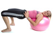exercice au fitball