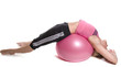 étirements au fitball