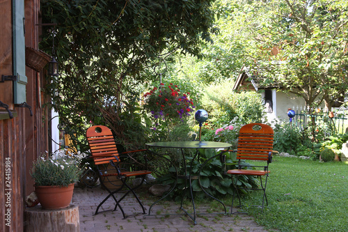 Stilleben im Garten