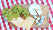 Grapes and cheese