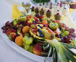 Obstteller mit Deserts