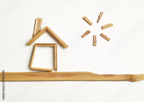 maison en bois plus soleil