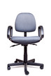 Office swivel chair front facing white background