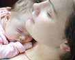Photo: Beautiful baby girl sleeping Beautiful baby girl sleeping