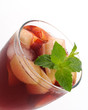 Sangria nel bicchiere