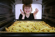 Pommes backen
