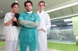 Serious health professionals