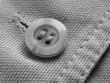 denim fragment with button in black and white