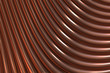 Glittering metallic - curved metal background Glittering metallic - curved metal background