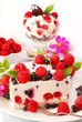 raspberry and blueberry cheesecake raspberry and blueberry cheesecake
