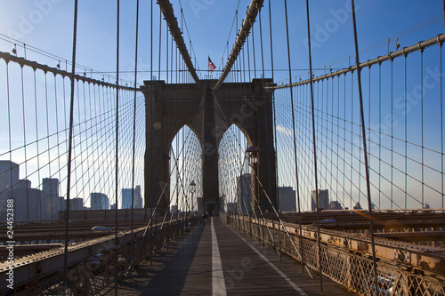 Photo: Brooklyn Bridge in New York Brooklyn Bridge in New York