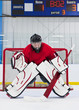 Ice hockey goalie Ice hockey goalie