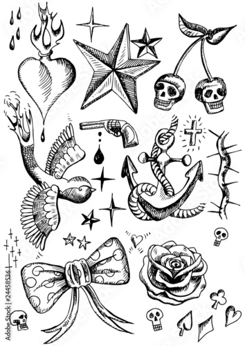 Tattoos on Rockabilly Tattoos Liddy Hansdottir 24458536 Portfolio Ansehen