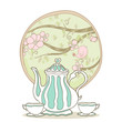 Oriental tea time