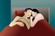 Sleeping Couple