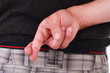 Finger verkreuzen