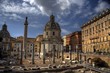 La Basilica Ulpia e la Colonna di Traiano, Roma La Basilica Ulpia e la Colonna di Traiano, Roma