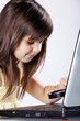 Mädchen sucht nach Fehlern, Girl looks for errors 2 Mädchen sucht nach Fehlern, Girl looks for errors 2