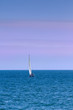 Photo: Sailboat On Ocean at Dusk Sailboat On Ocean at Dusk