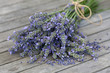 Lavender bouquet with seeds