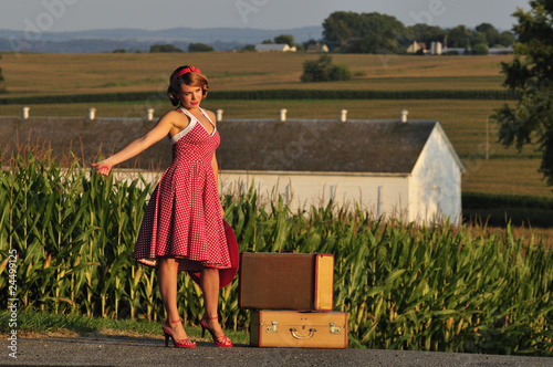 Photo: country hitch hiker country hitch hiker