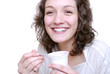 Joghurt essen