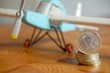 Flugzeug und Geld