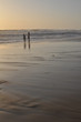 Coucher de soleil sur la plage