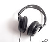 Black stereo headphone Black stereo headphone