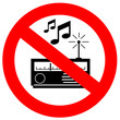 No sound sign No sound sign