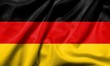 3D Flag of  Germany satin