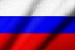 3D Flag of Russia waving